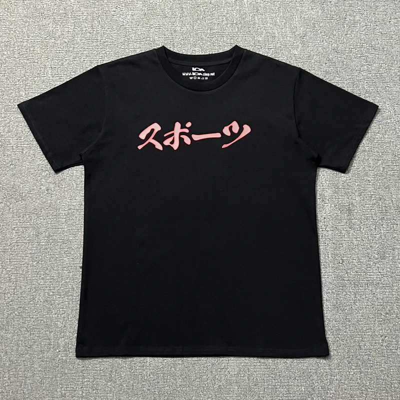 Men's Women's High-quality IDA Tops Cotton Loose Casual Printed Simple Stylish Short Sleeve Tee