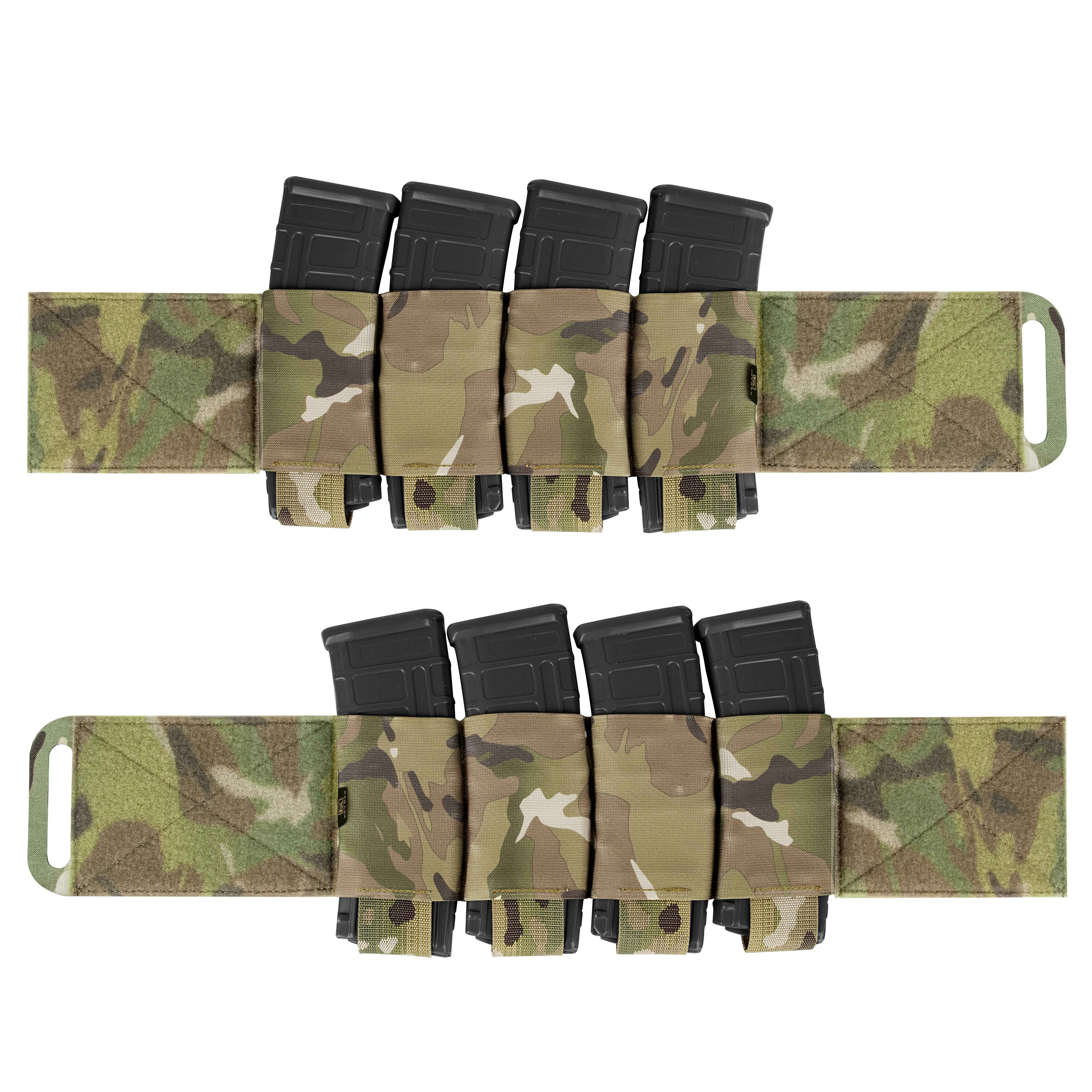 Imagem -05 - Krydex-elastic Stretch Cummerbund ar Magazine Pouches Acessórios para Coletes Táticos Lbt Lbx Fcpc Slickster ar