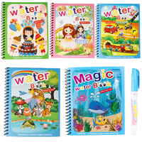 Magic Water Book with Pen Children Drawing Coloring Books for Kids 2 To 4 Years Old Learning  Education Toy Baby Montessori Toys