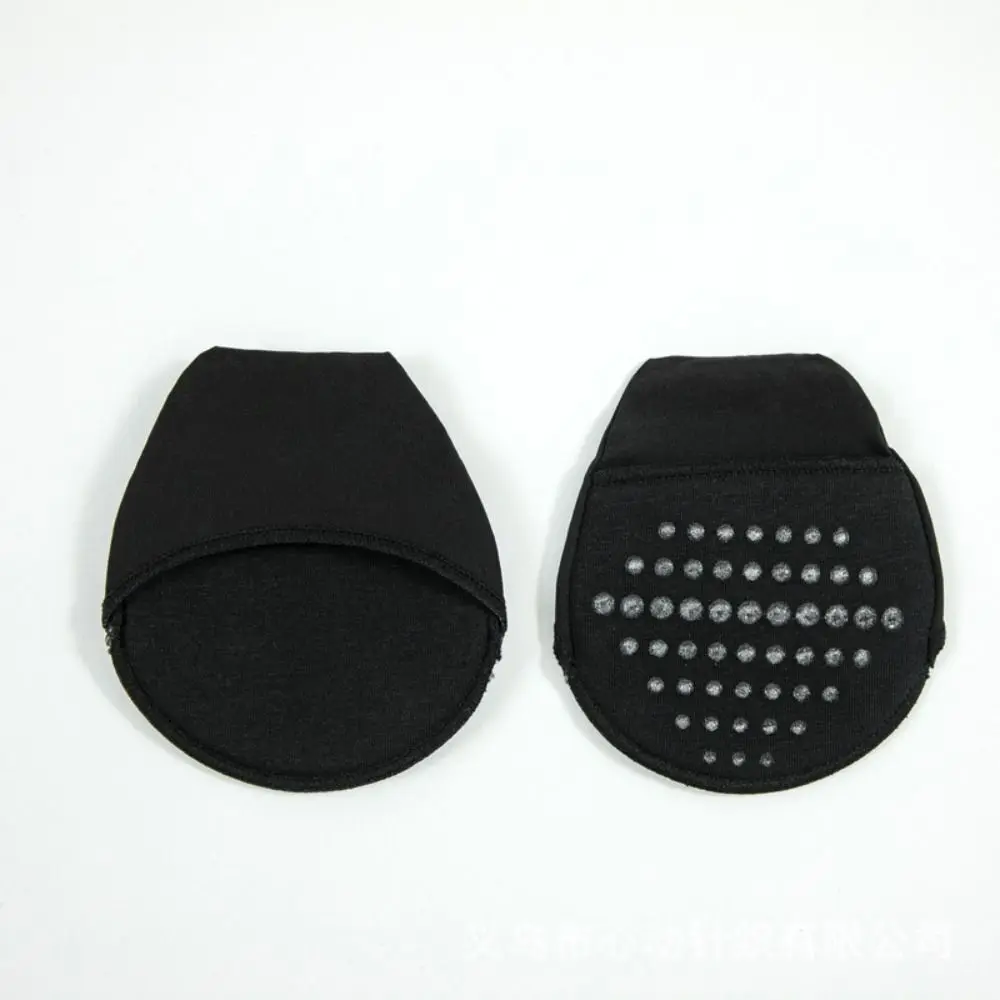 1 Pair New Silicon Half Feet Socks Breathable Cotton Toe Socks Anti-slip Soft High Heels Socks