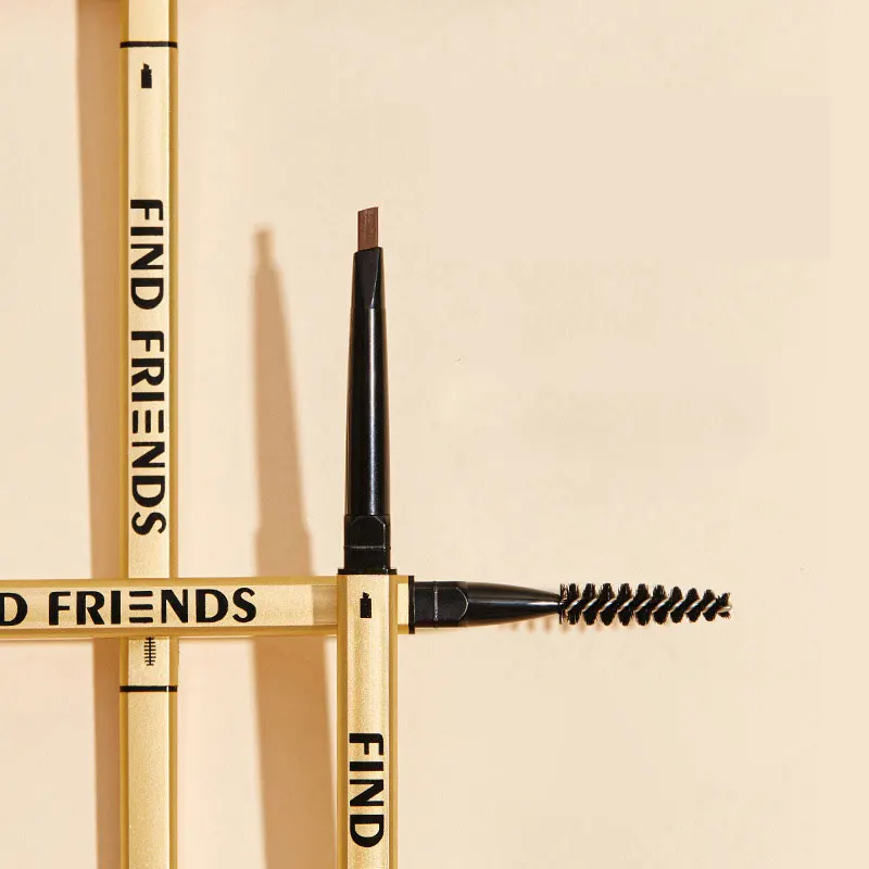 Double Sided Microblading Eyebrow ปากกาผู้หญิงดินสอเขียนคิ้วกันน้ํา Marker เกาหลี Make Up ผลิตภัณฑ์