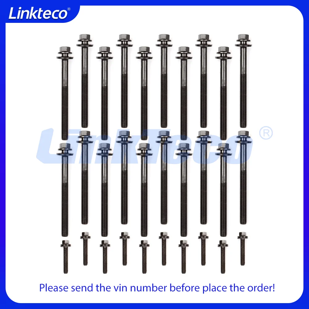Engine Parts Head Bolts Set Fit 5.7 6.1 6.4 L EZB EZD EZH ESF EZC ESG EZA ESG ESA ESB For Dodge Ram For Chrysler Jeep 03-12