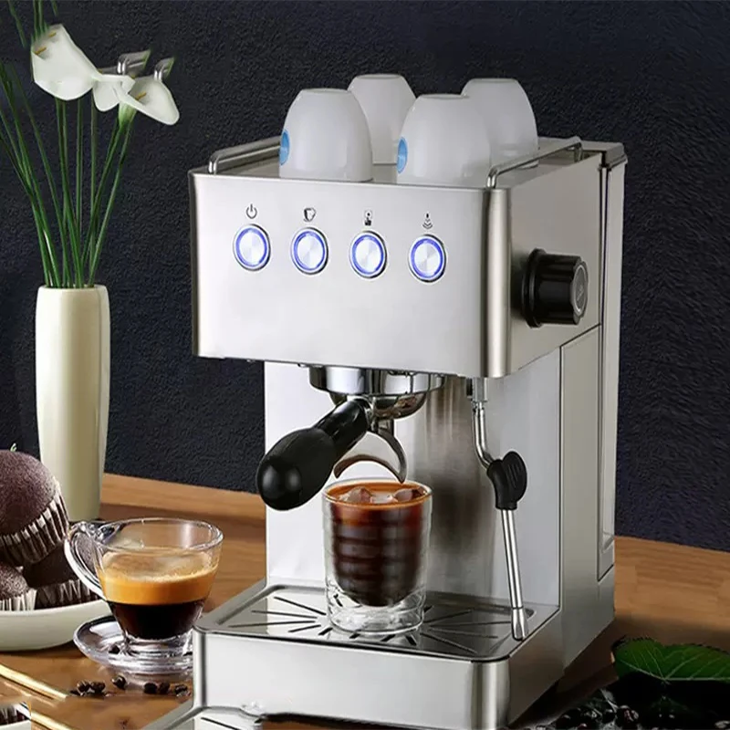 Coffee Machine Home Espresso Semi-automatic CRM3005E Should Be Small Appliances Steam Milk Froth Pump Pressure Coffee Maker