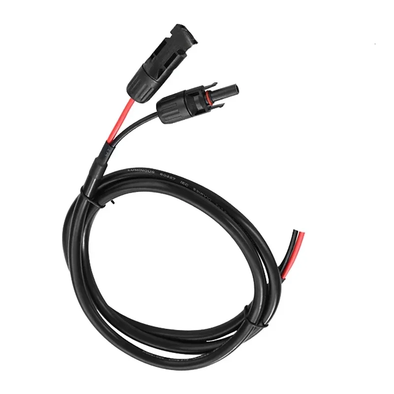 Solar Cable 3m Solar Photovoltaic Extension Cable IP68 Waterproof Photovoltaic Connector Extension Cable Solar Panel Accessories