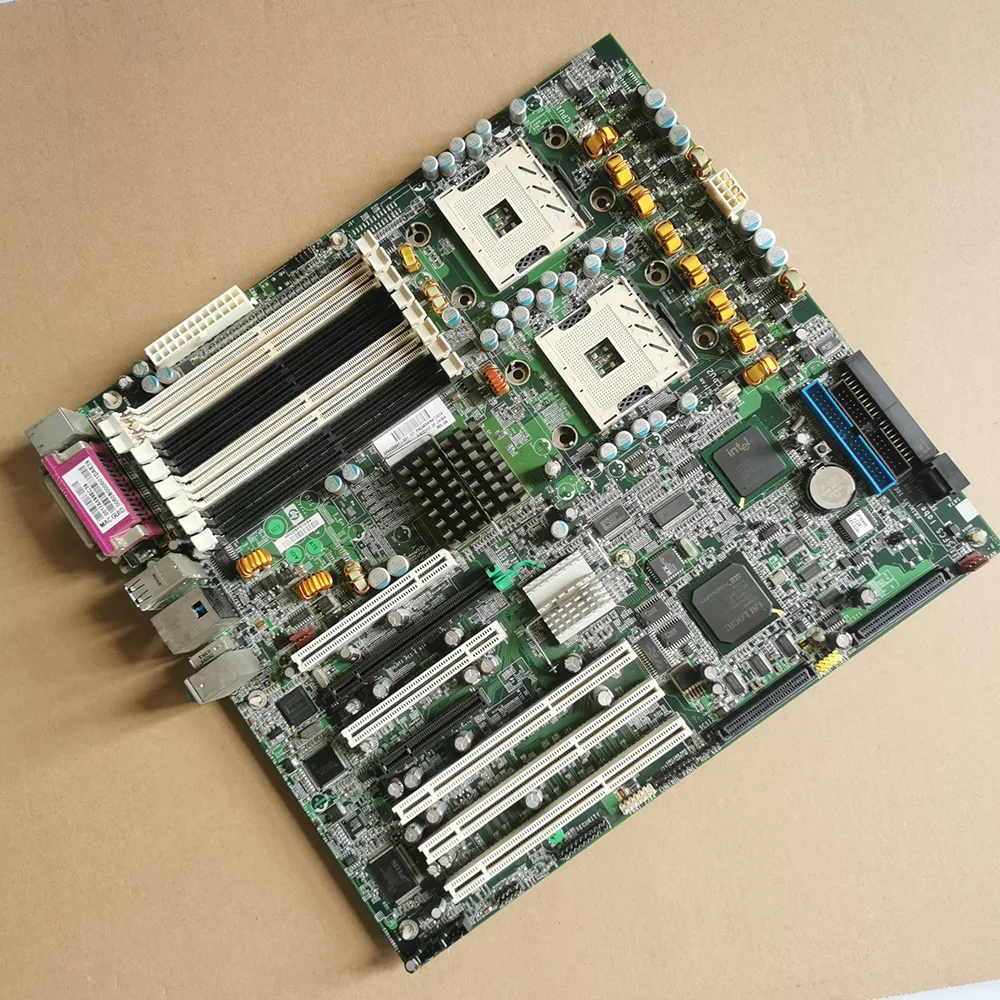 Original Workstation Motherboard XW8200 409647-001 347241-005 350446-001 Red Green Perfect Test Good Quality