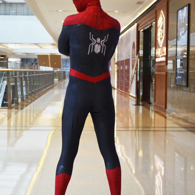 Far From Home Spiderman Kostüm Superheld Zentai Anzug Spider Man Cosplay für Männer Jumpsuit Bodysuit Karneval Halloween Kostüme