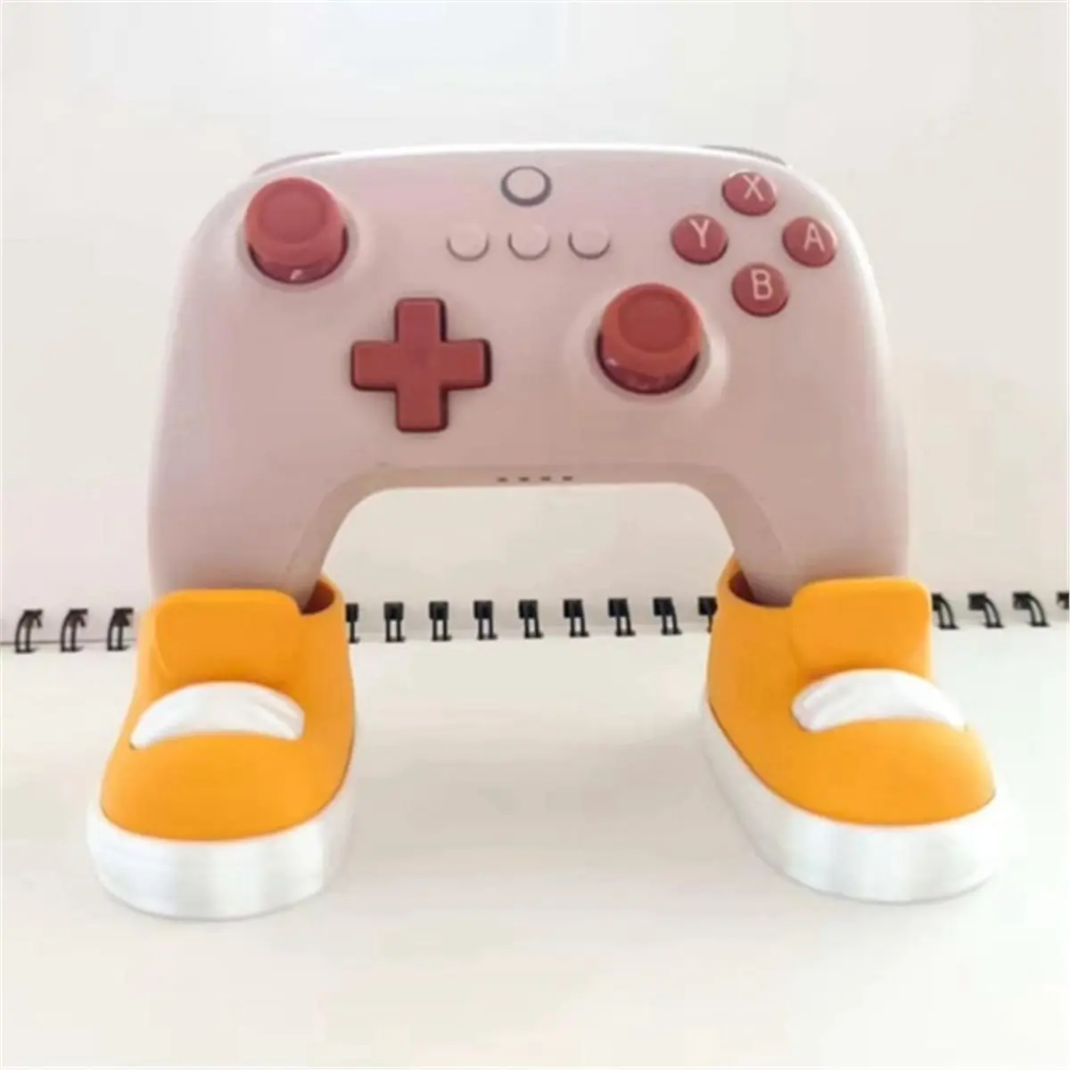 Universal Yellow White Shoes Game Controller Bracket Base Perfect Innovative Shoe-Shaped Handle Stand Home Decoration