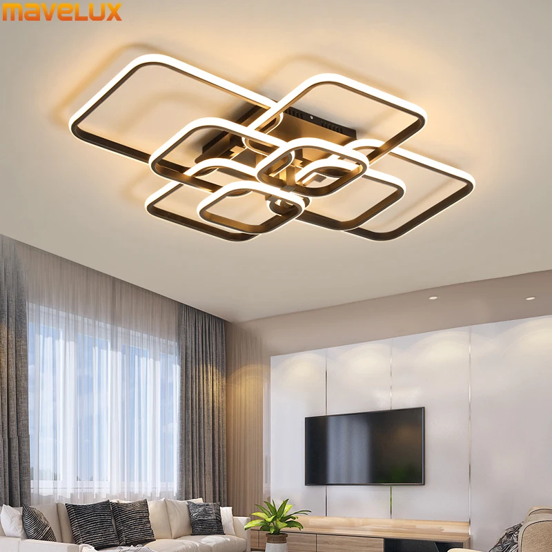 Nordic Led Chandelier Ceiling Light Gold White Luxury Arcyly Lamp For Bedroom Dining Living Room Indoor Daily Lighting AC90-260V