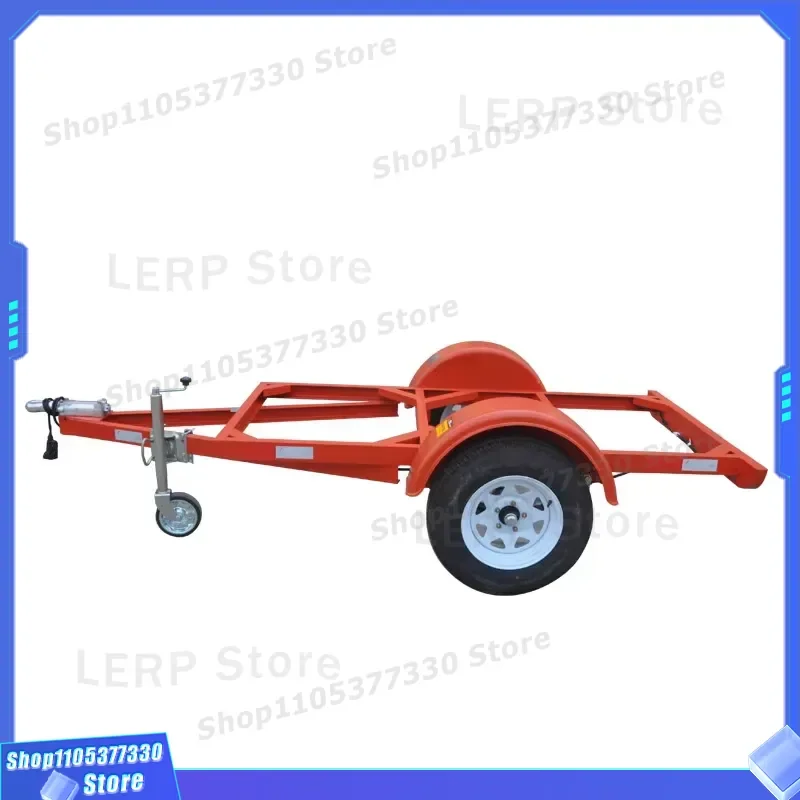 Heavy Duty 4x4 ATV Utility Trailer with 1500Kgs Max Payload OEM Compatible Off Road Cargo Hauler for Farm and Hunting Use OEM