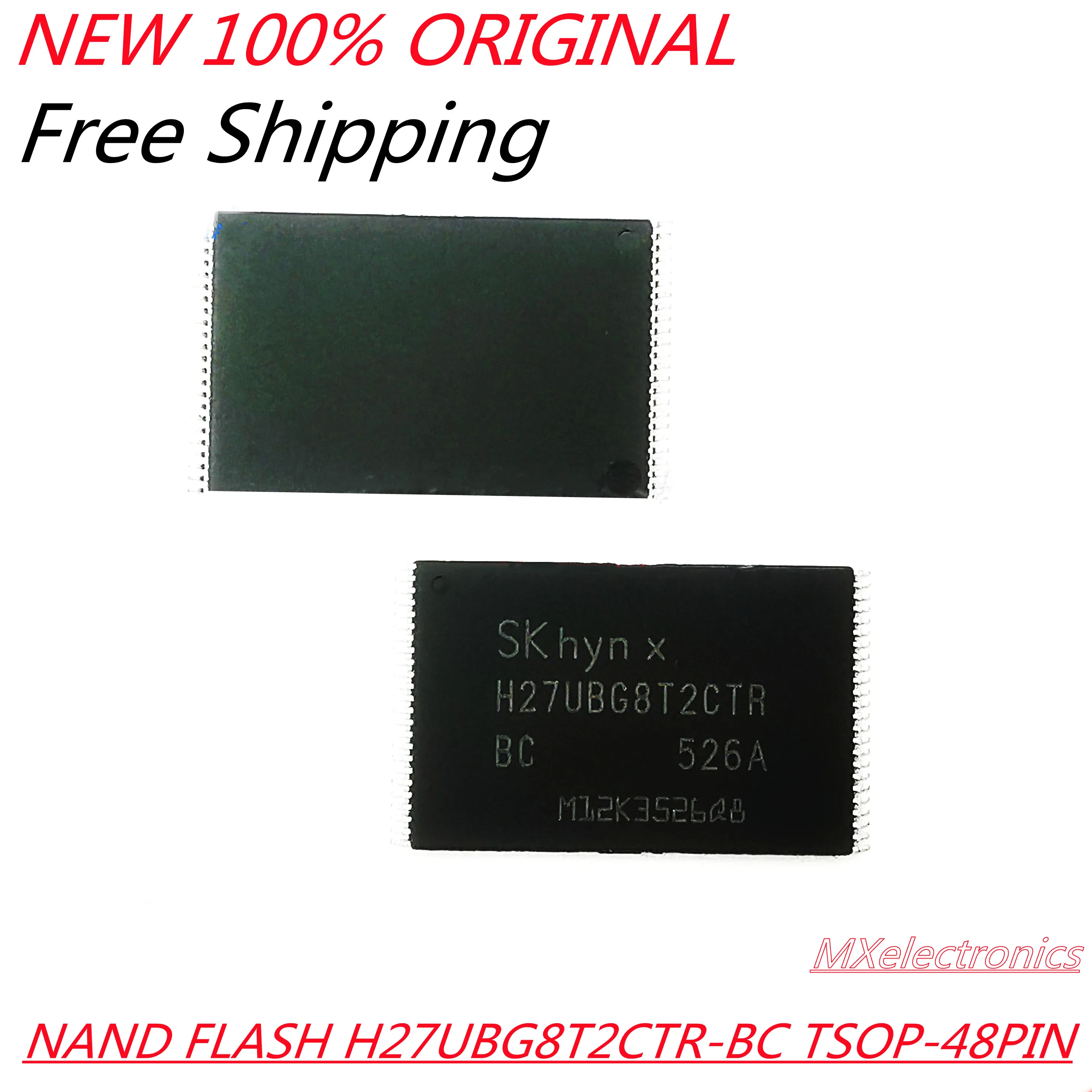 

2pcs~20pcs/LOT100%NEW H27UBG8T2CTR-BC H27UBG8T2CTR TSOP-48PIN