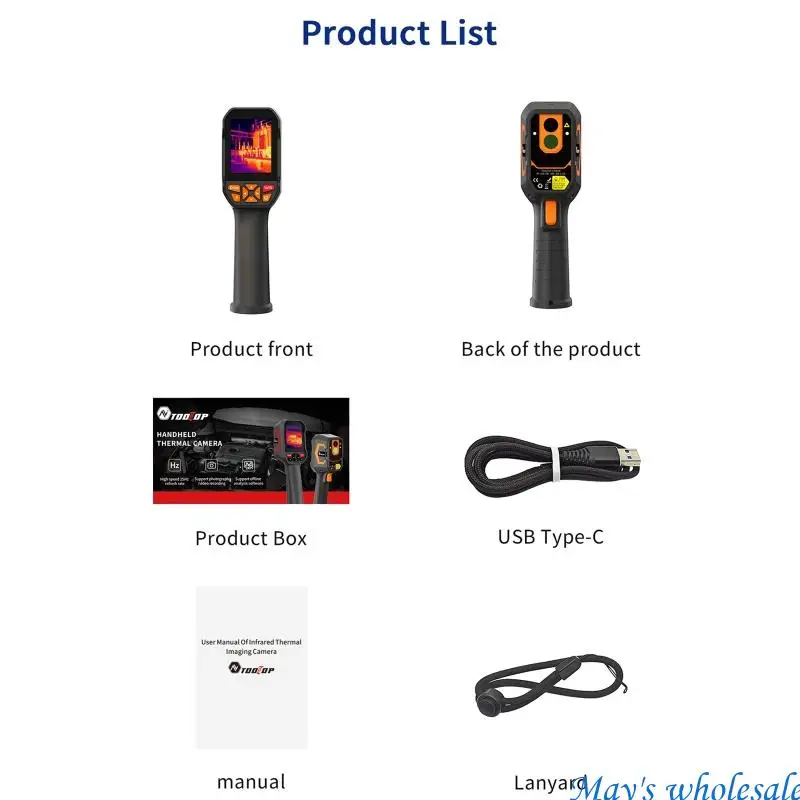 Thermal Imaging Camera for Water Pipe Leak and Power Electrical 300×225 Infrareds Thermal Imager Camera 448A