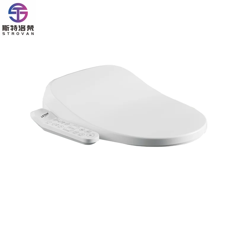 

ZXHK Wholesale Electric Heated Bidet Toilet Seat Automatic Commode Plastic Electronic Bidet Toilet Seat Lid