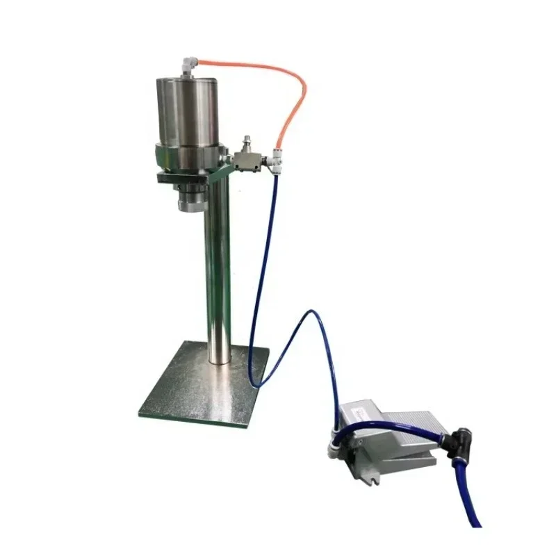 Factory direct sales pneumatic semi-automatic air freshener aerosol can bag valve removal tool machine tool