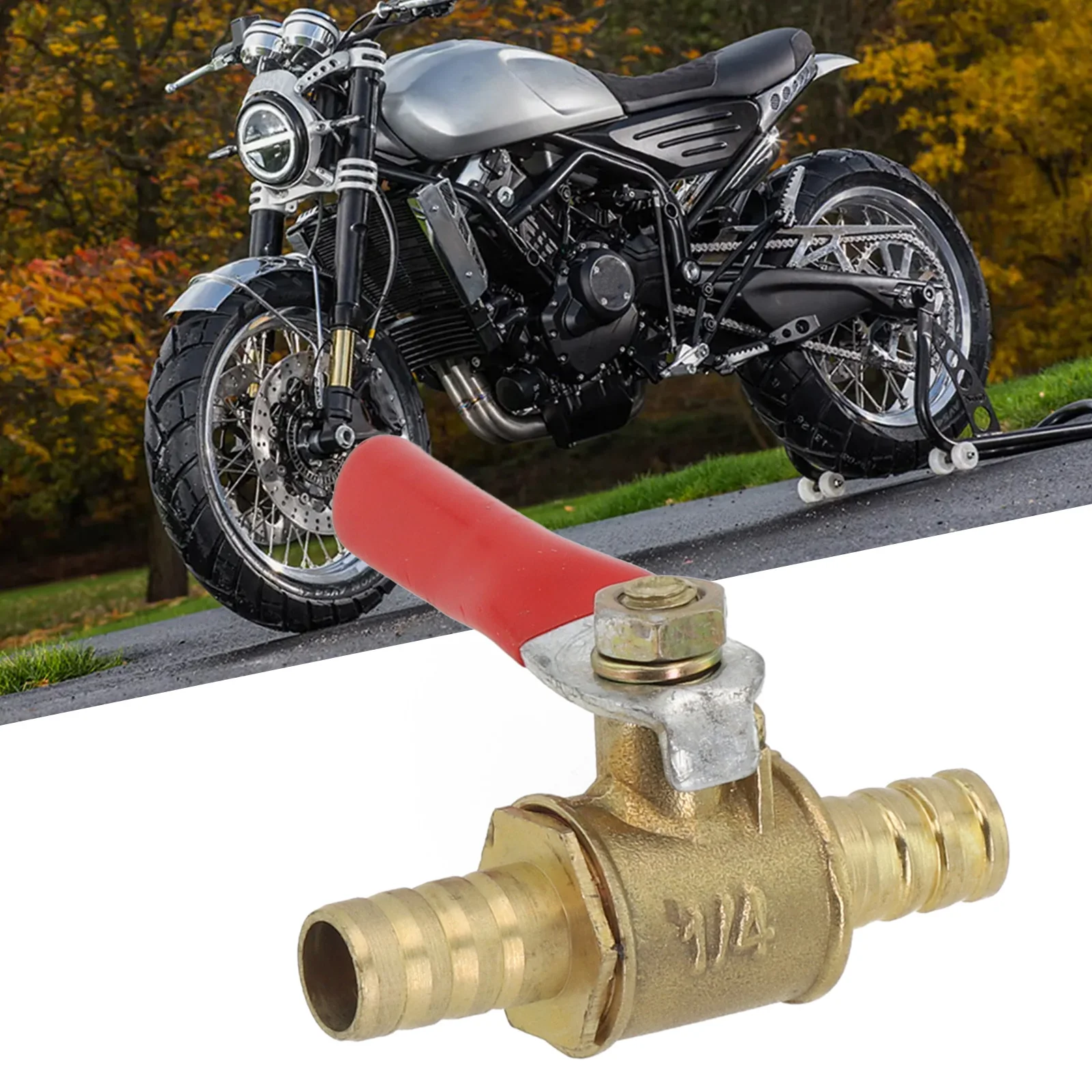 Brightness Brass Fuel Flow Control Lawn Mower Mm IN Motorcycle Note Package Content Package Contents Part Name