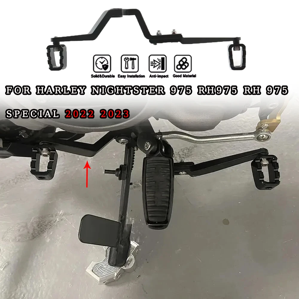 

Подходит для Harley 975 RH975 RH 975 Special 2023 2024, мотоциклетный рычаг переключения передач из алюминиевого сплава, черный рычаг переключения передач