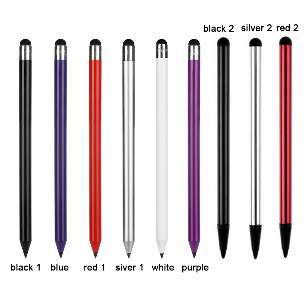 Hot Sale High Precision 2 in 1 Capacitive Pen Touch Screen Stylus Pencil for Tablet iPad Cell Phone Samsung PC