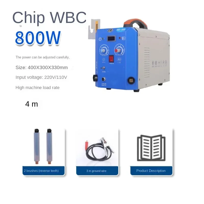New Small Brush Pass Processor Weld Liquid Supply Frequency Conversion Cleaning Machine Steel Electrolytic Spot Polishing Machin