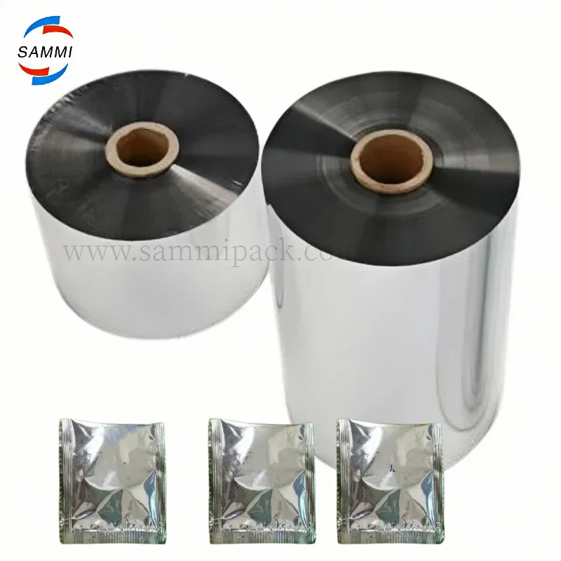 Aluminum Foil Roll Film for Automatic Packaging Machines Surface Printed Composite Packaging Rolls for Food