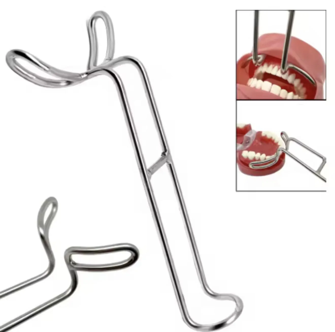 1pc 8cm Large Implant Dental Mouthpiece Dentist Surgery Machine Tool Teeth Opening Teeth Whitening Oral Care Tool