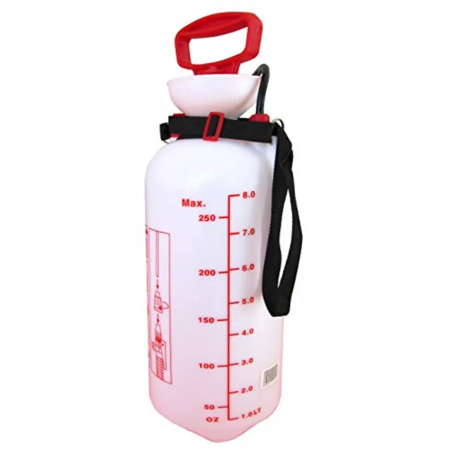 2.0 Gallon Lawn and Garden Pump Pressure with Pressure Relief Valve Adjustable Shoulder Strap and Adjustable Wand Nozzle 2.0 Ga