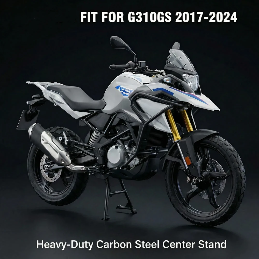 

G310GS Motorcycle Center Kickstand Black Parking Frame Support Bracket Stand For BMW G310 GS 2017 2018 2019 2020 2021 2022 2023