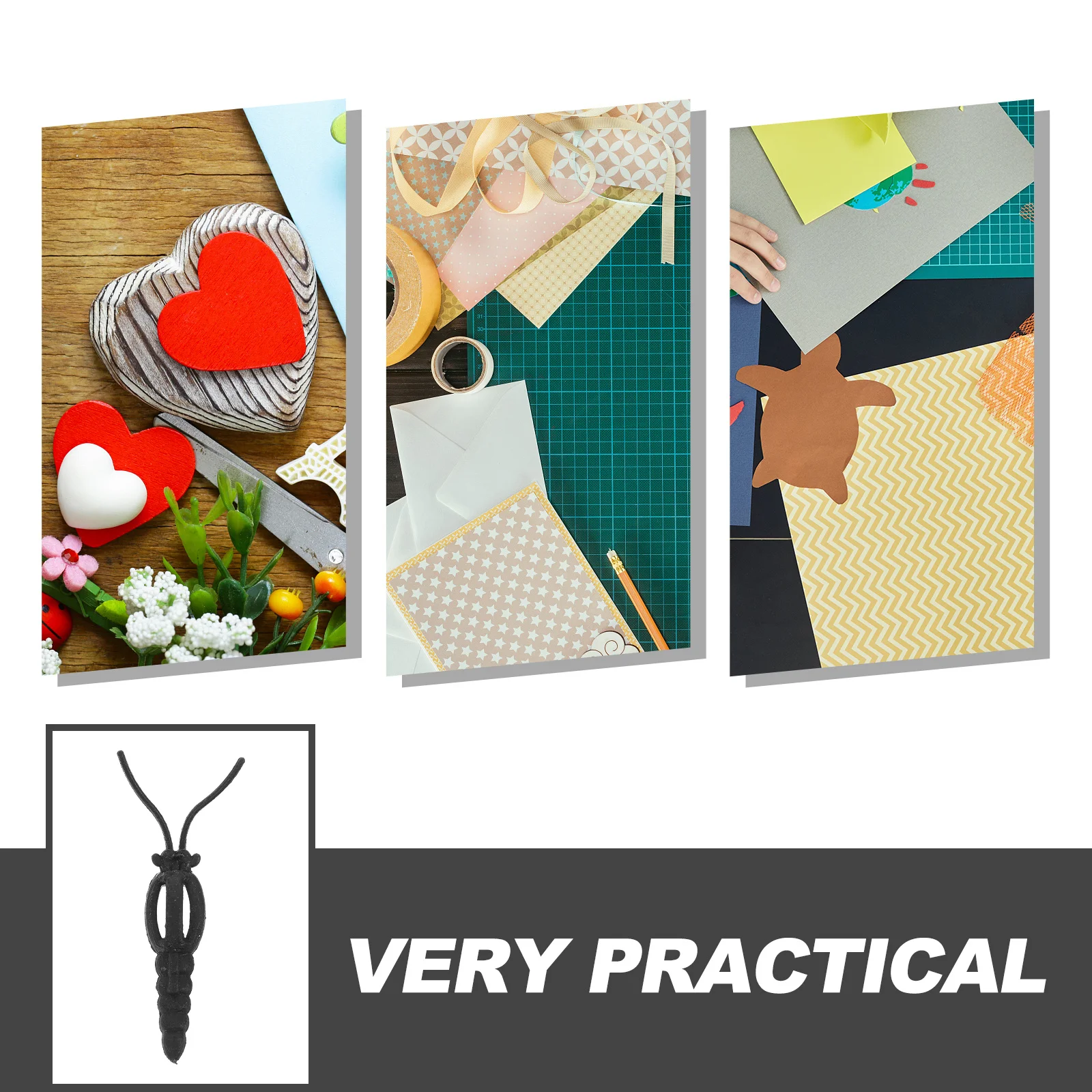 

50Pcs DIY Butterfly Craft Making Accessories ABS Durable Unique Antenna Supplies Butterfly Crafts DIY Accessories