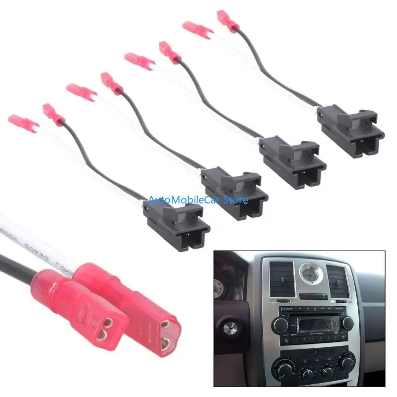 

G8TE Replaces OEM 72-4568 4Pcs Car Speaker Wiring Harness Connectors