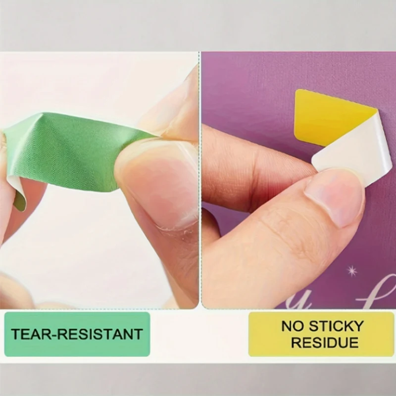 480 Sheets (3 Rolls) Thermal Labels, Blue/Yellow/Pink/Purple Waterproof, Oil-Resistant, Durable for Documenting Home Daily Life