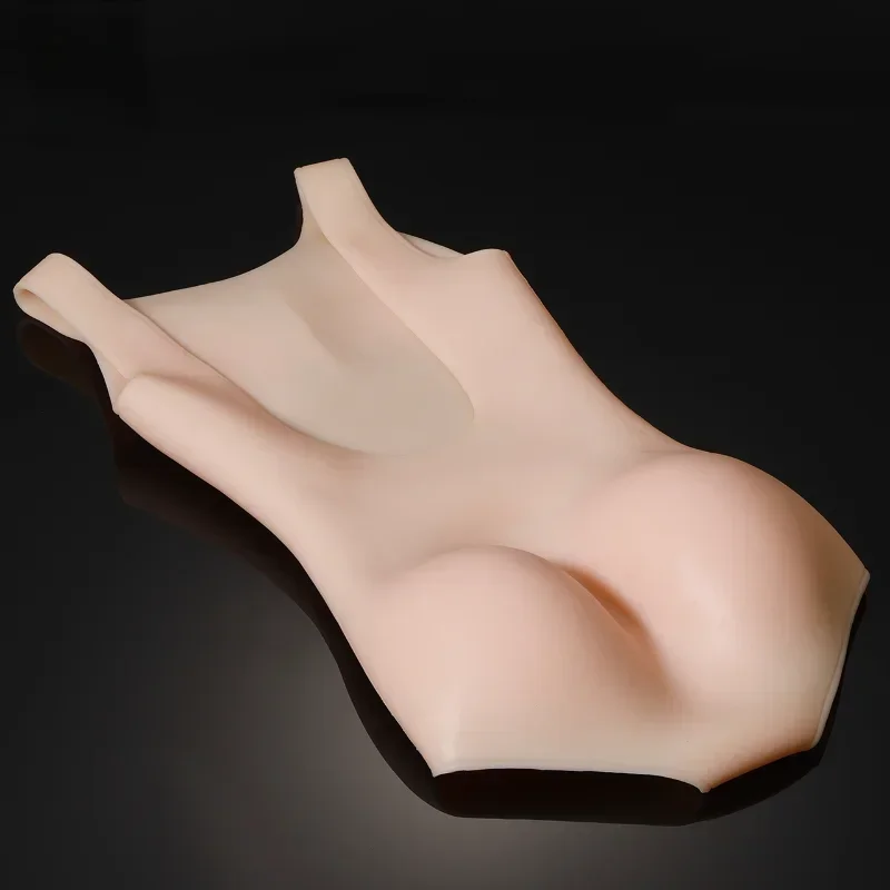 Swimming Body-building Clothes with Buttocks Up Breast Enhancement One-piece Briefs Fake Buttock with Buttocks Up and Underpants