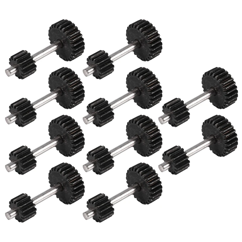 

10 Set Metal Gears With 370 Motor For WPL Speed Change Gear Box For B1 B24 B16 B36 C24 1/16 4WD 6WD Rc Car,B