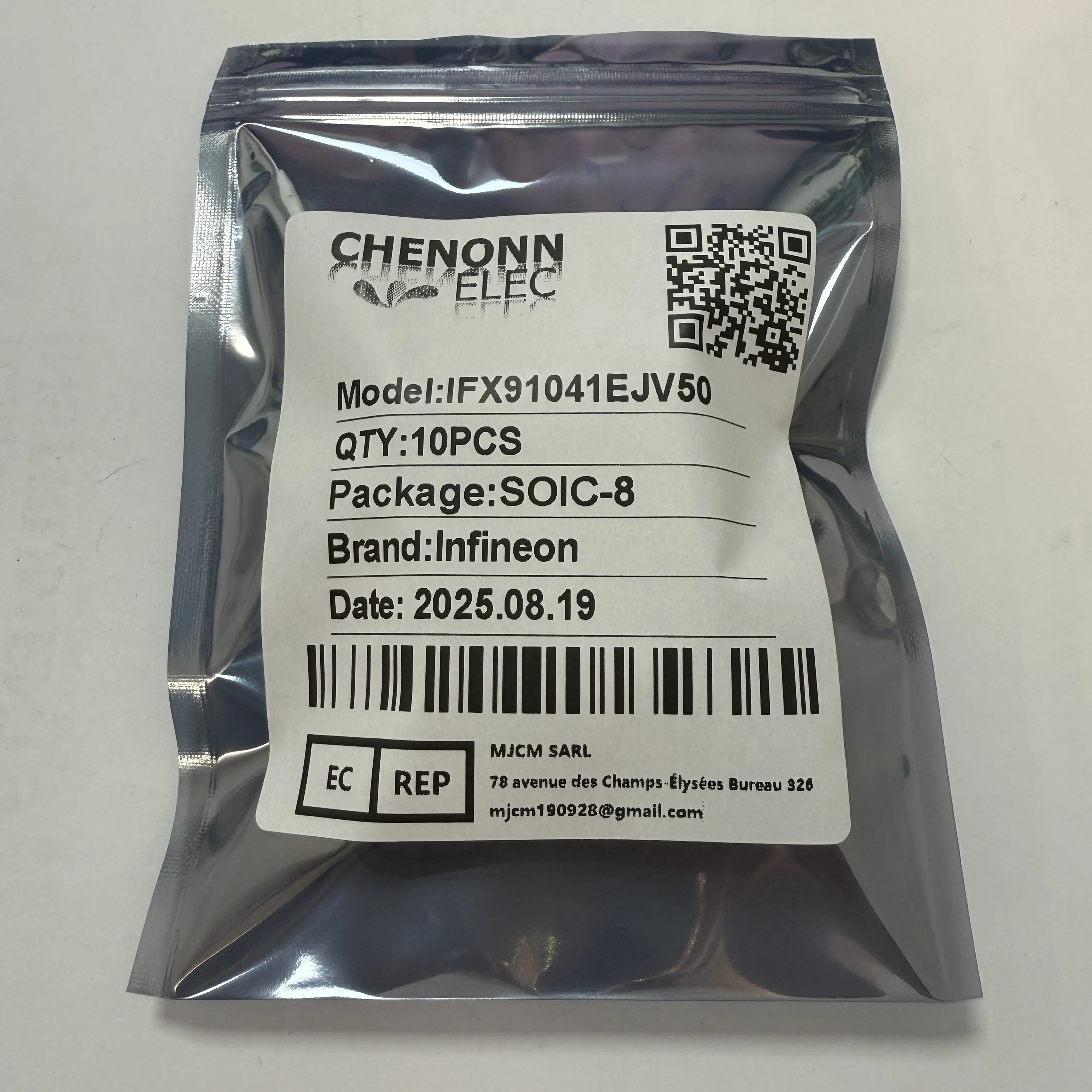 10 PÇS/LOTE IFX91041EJV50 (PMIC)