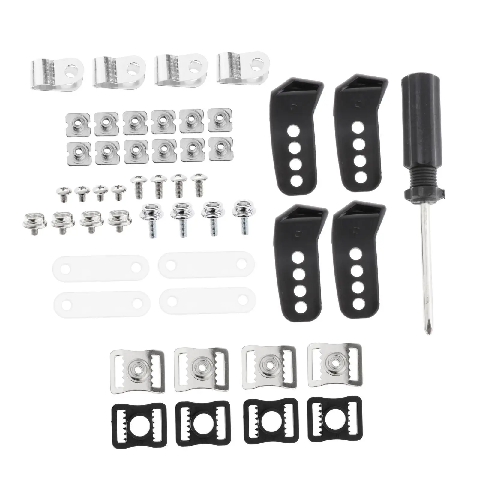 35x Football Helmet Repair Kit Helmet Visor Screws for Sports Baseball