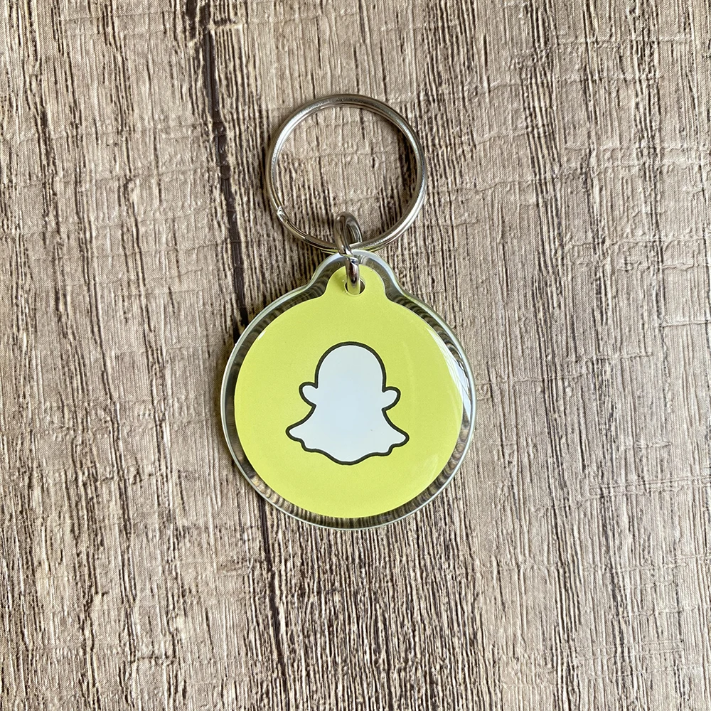 NFC Social Media Tap Business Key Card Instagram WhatsAPP Facebook Snapchat NFC Key Tag Chave Chaveiros