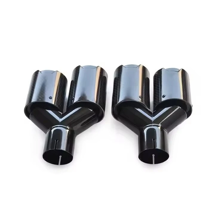 Manufacturer Wholesale For BMW Car Modification M Model Tailpipe Specific Exhaust Tip For BMW Tip Exhaust Tips Carbon Fiber