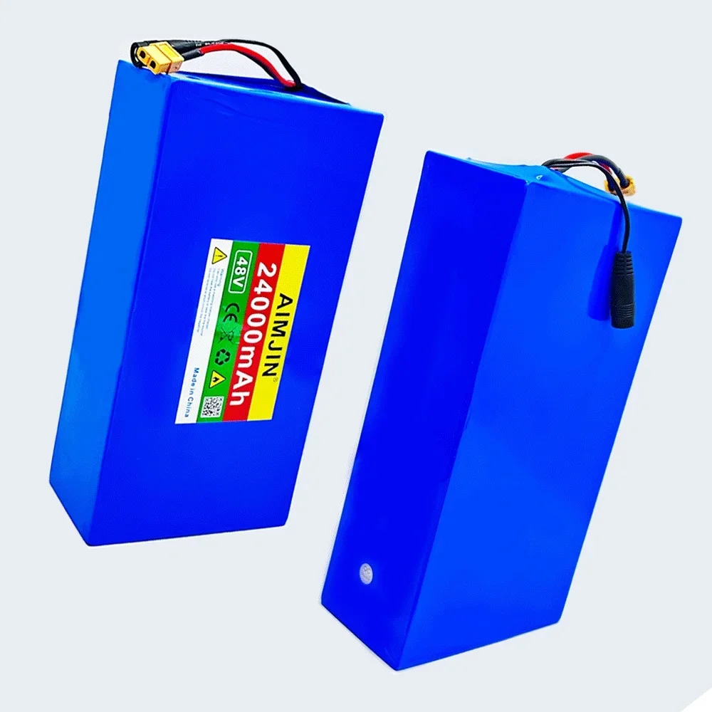 48V 24000mAh 13S6P Li-ion Battery Pack 2000W Citycoco Motorized Scooter Battery Built In 50A BMS+54.6V 2A Charger