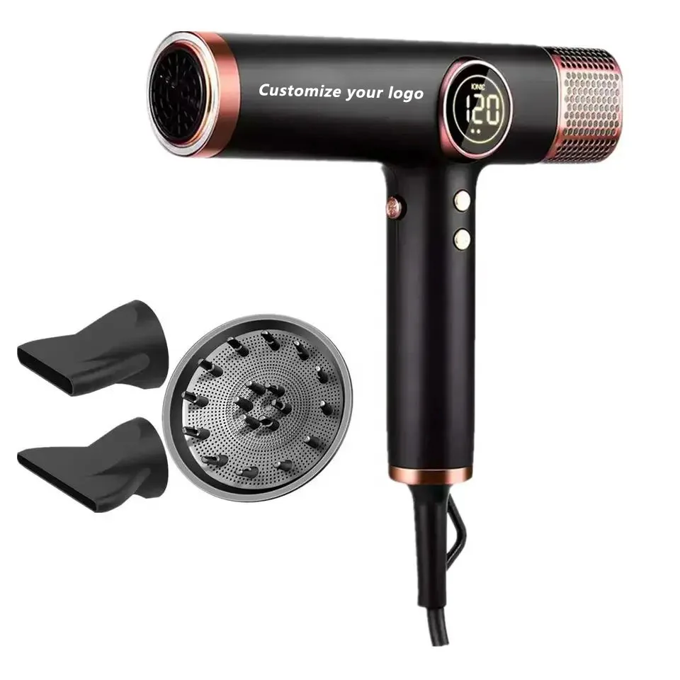 

Оптовый ионный фен — профессиональный фен со светодиодным дисплеем и 3 настройками температуры, быстрое сохранение лучшего качества