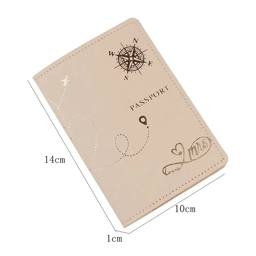 PU Leather Travel Passport Cover Fashion Women Passport Holder Case for Men Travel Credit Card Protector Cover