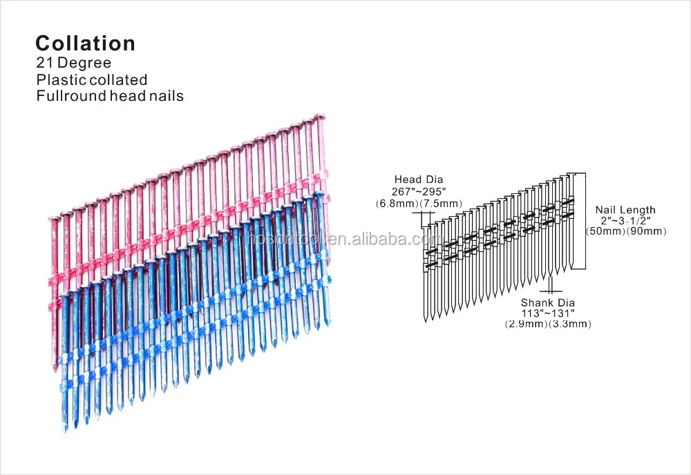 21 Grad fn2190 Luftrahmen-Nagel pistole