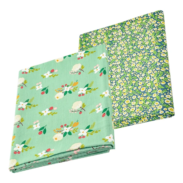 2 Teile/lose 40cm x 50cm Pre-cut Fett Viertel Schöne Bunte Qualität Gedruckt Baumwolle Stoffe Patchwork Quilten tuch für DIY Nähen – Detail 37