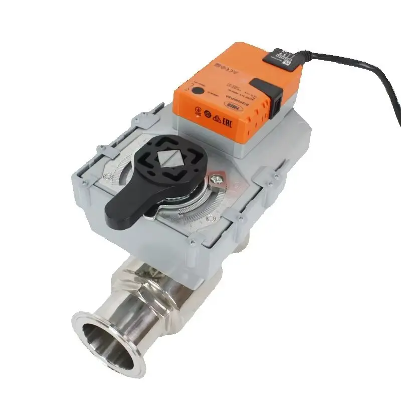 

Электрический шаровой кран санитарного патрона из нержавеющей стали, регулирующий клапан