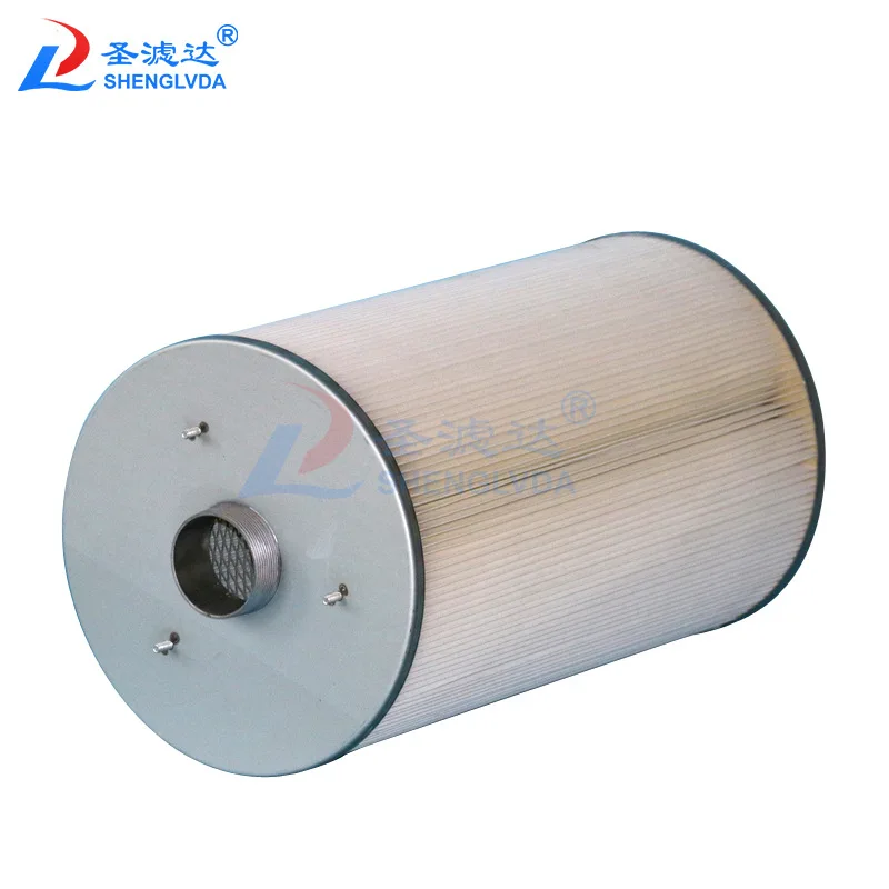 Lifting The Dust Removal Filter Cartridge of Floor Sweeper with Screw Rod Polyester Fiber Dust Filter Cartridge