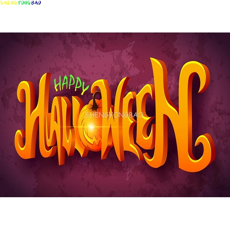 خلفية قلعة حجر القبر للهالوين ، فانوس ، صورة قمر ، تصوير فوتوغرافي ، مستلزمات استوديو الصور ، خلفية اليقطين #4