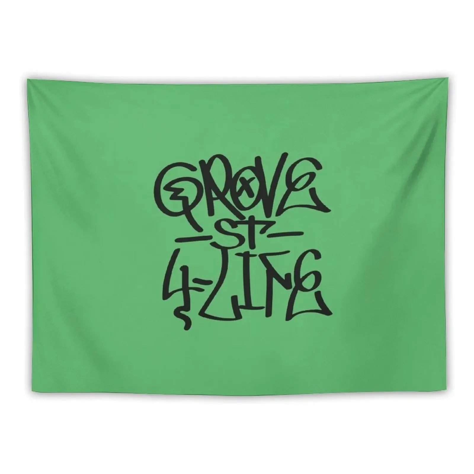 Grove Street 4 Life | Gaming | Stickers, Prints, Clothing, Bags, Cases & More! Tapestry Custom Tapestry