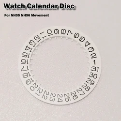 Movement Modified  Watches Calendar For NH35 Black/White Watch Calendar Disk 3 o'clock Date Disc Accessories