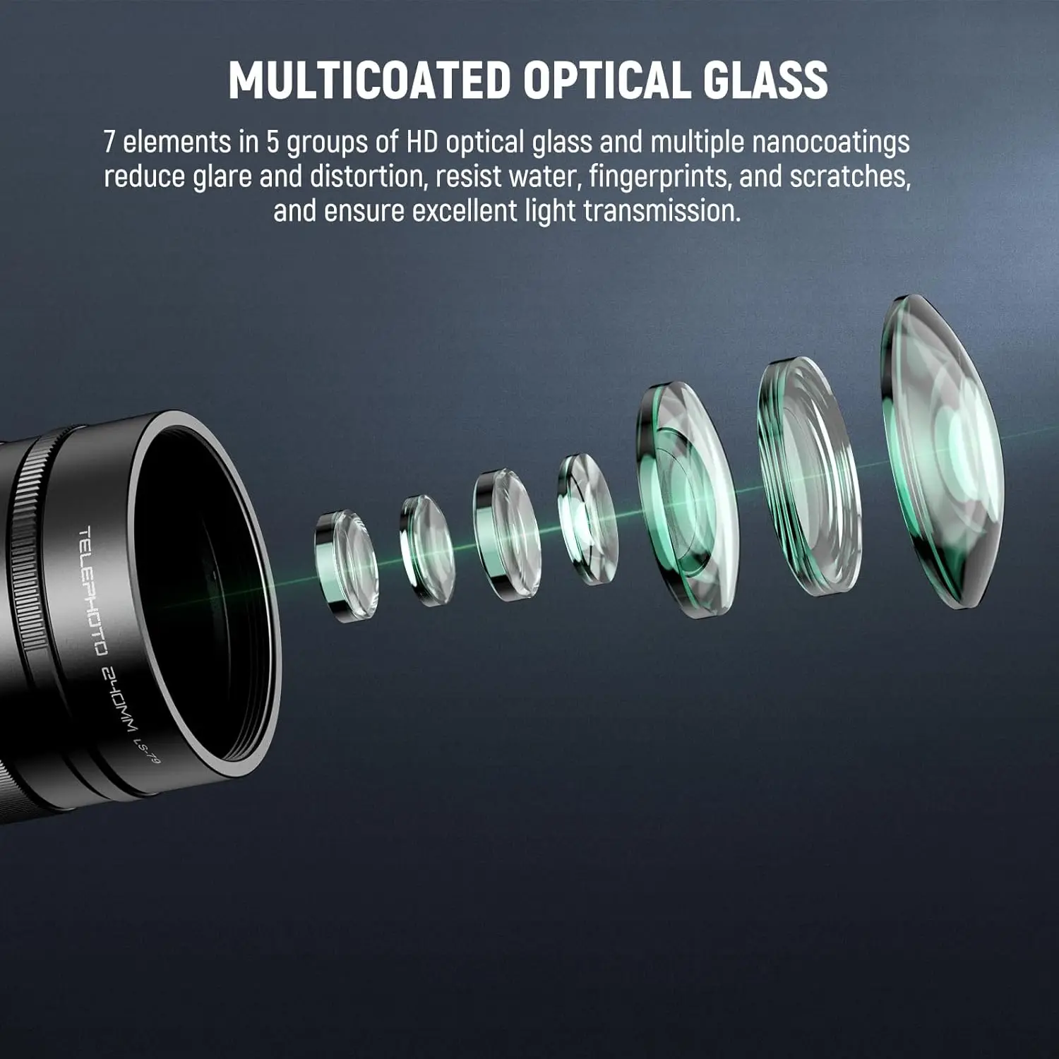NEEWER 2X Konverter mit 200 mm und 300 mm Makroobjektiven, 17 mm Gewinde für Telefonkamera, Teleobjektiv, iPhone, Android, Samsung – Detail 5