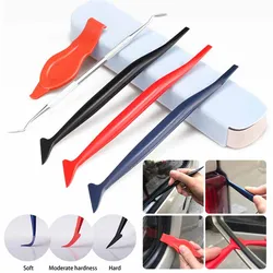 Car Stickers Micro Squeegee Scraper Hardness Wrap Vinyl Tools Car Micro Gasket Squeegee Car Film Wrapping Scraper Accessories