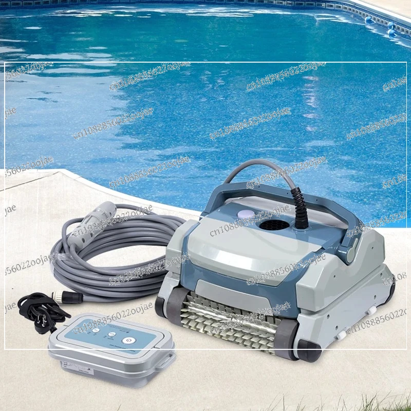 

Suction 130W Wall Climbing Wired Automatic Robot Swimming Pool Cleaner Swimming Pool Cleaning Vacuum Cleaner