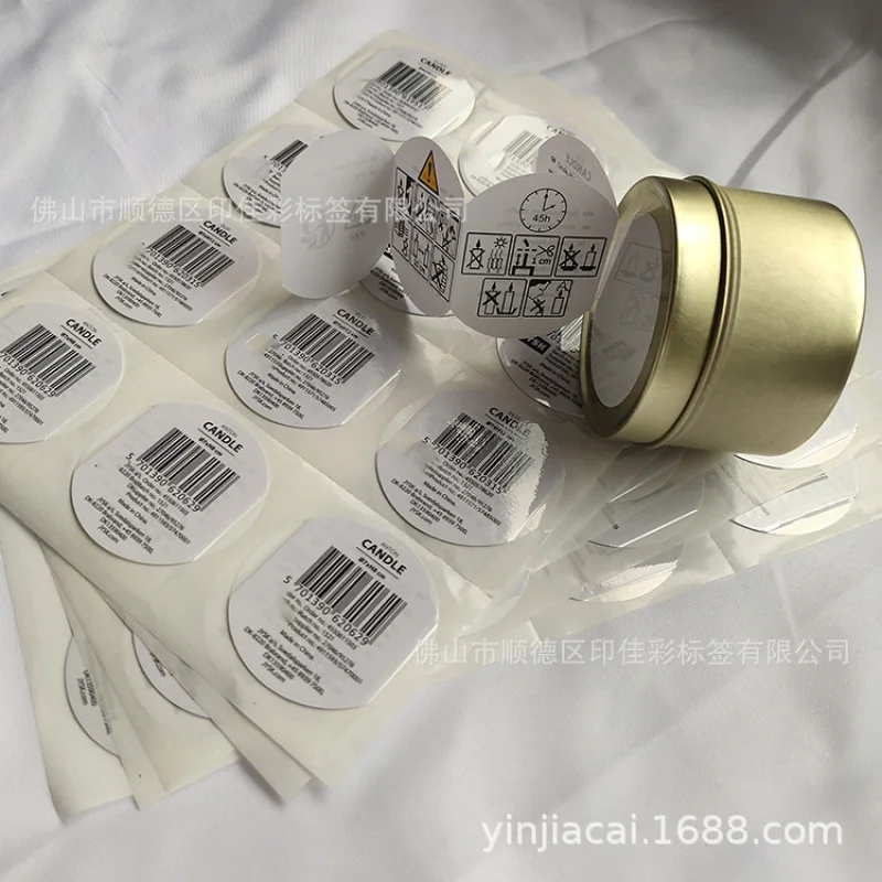 Custom. Multi-Layer Label Multi-Sided Folding Reusable Adhesive Sticker Waterproof and High Temperature Resistant Reel Printing