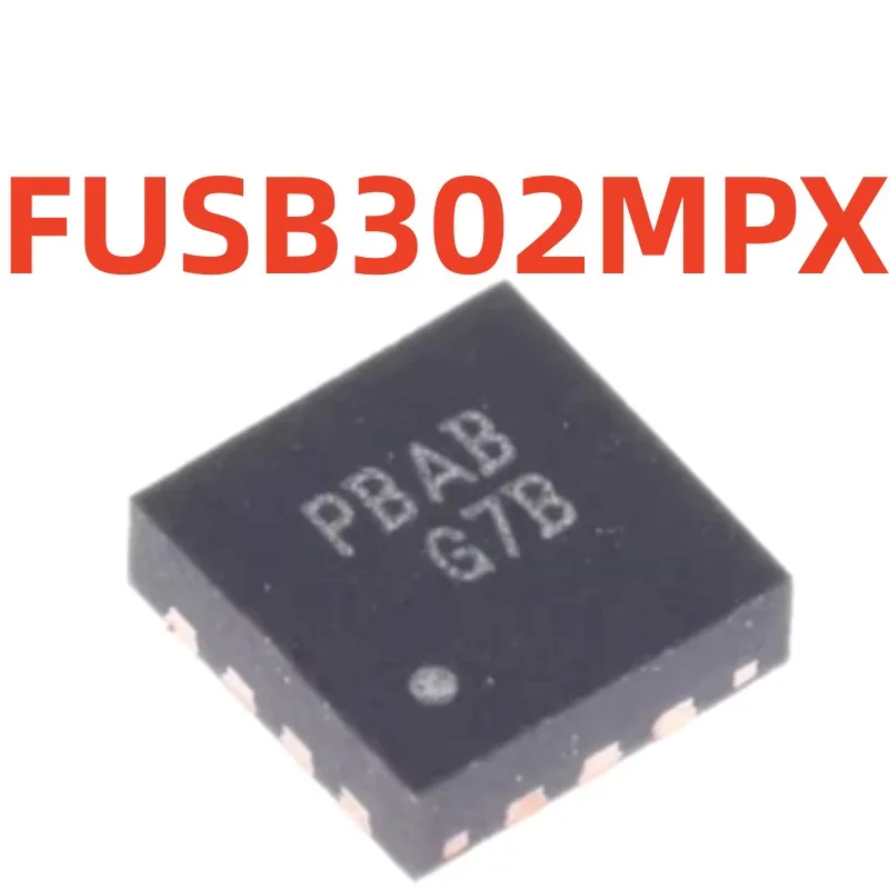 100%new and original    FUSB302MPX   screen printing  PBAB  PBAA   Transfer chip