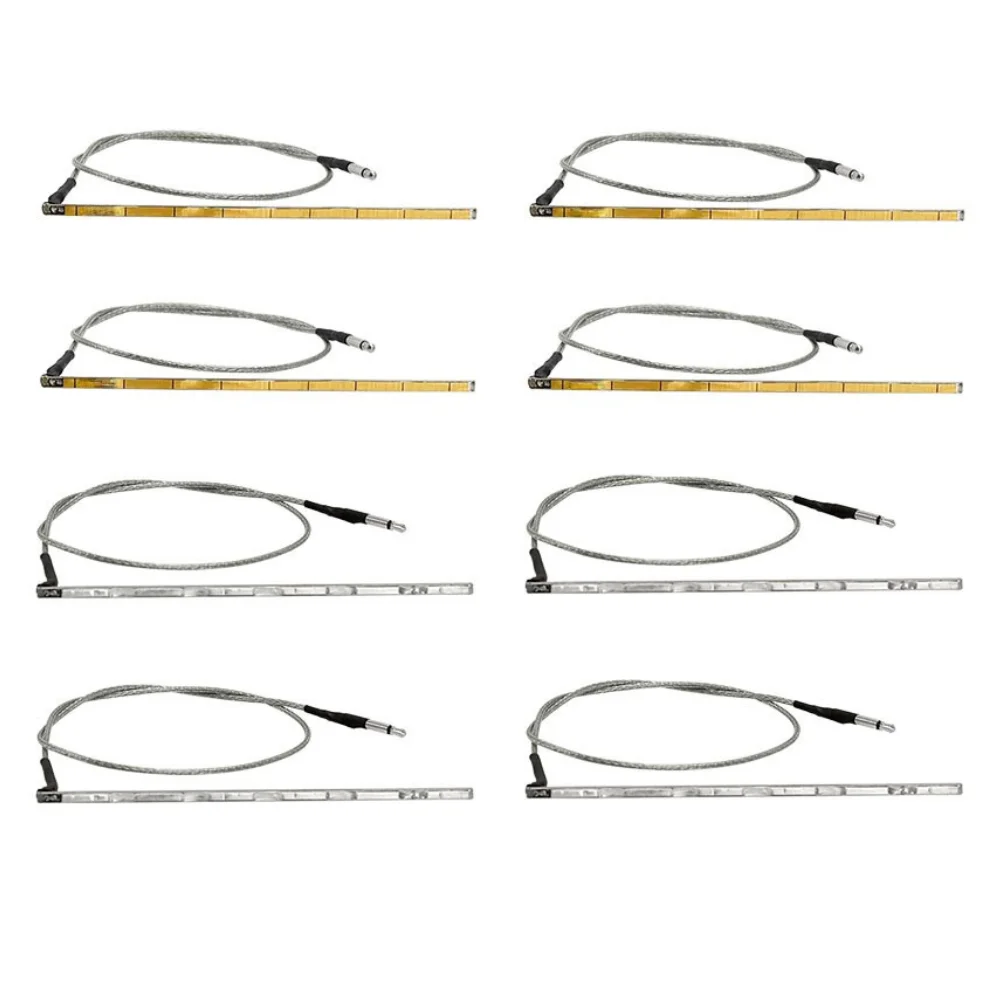 10cm Piezo-Tonabnehmerstreifen für 12-saitige Hawaii-Gitarre und Ukulele – Neuartiger Instrumenten-Tonabnehmerstab – Detail 4